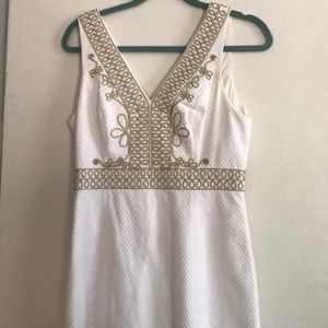 Lilly Pulitzer white Aveline dress